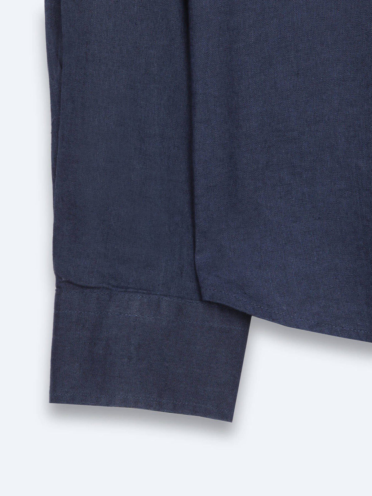 Indigo Regular Fit Casual Baumwollhemd