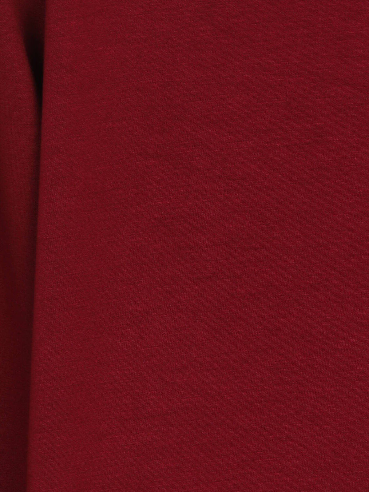 Bordeaux Unifarbenes Sweatshirt