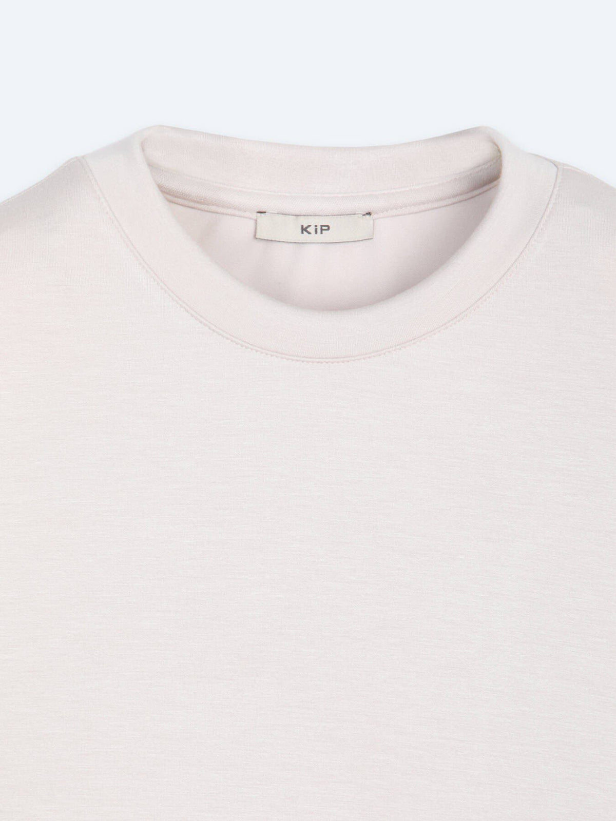 Beiges Unifarben Sweatshirt
