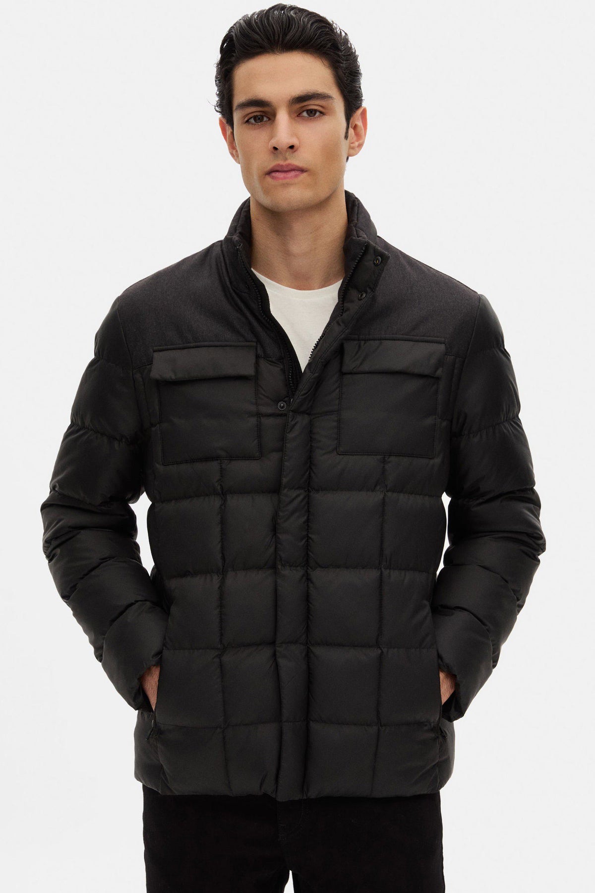 Ds Damat Regular Fit Schwarze Jacke