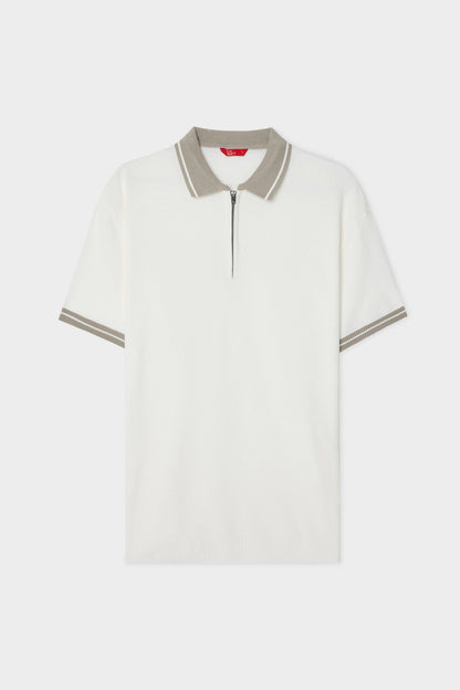 Ds Damat Regular Fit Creme Sommer T-Shirt