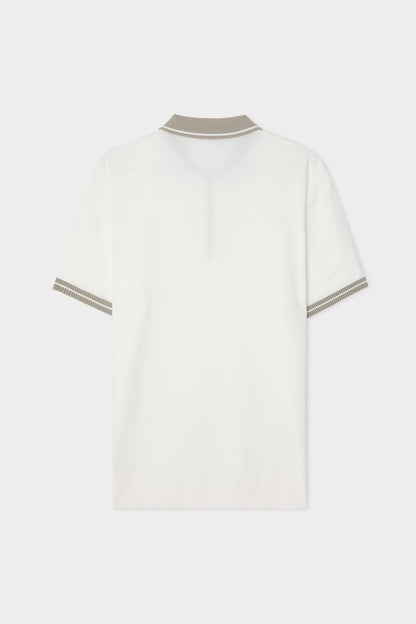 Ds Damat Regular Fit Creme Sommer T-Shirt