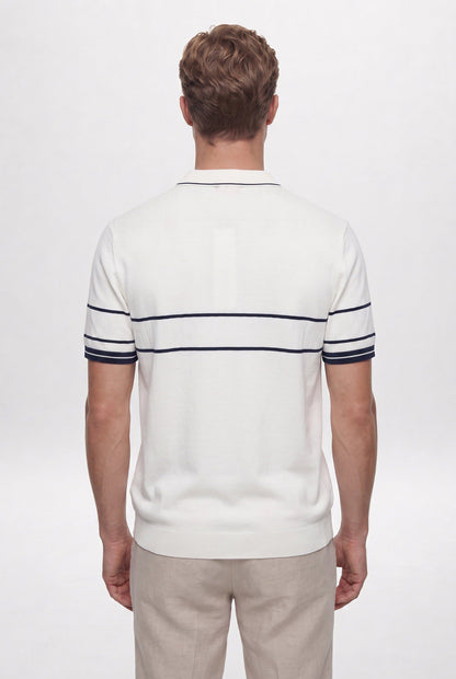 Ds Damat Regular Fit Creme Sommer T-Shirt