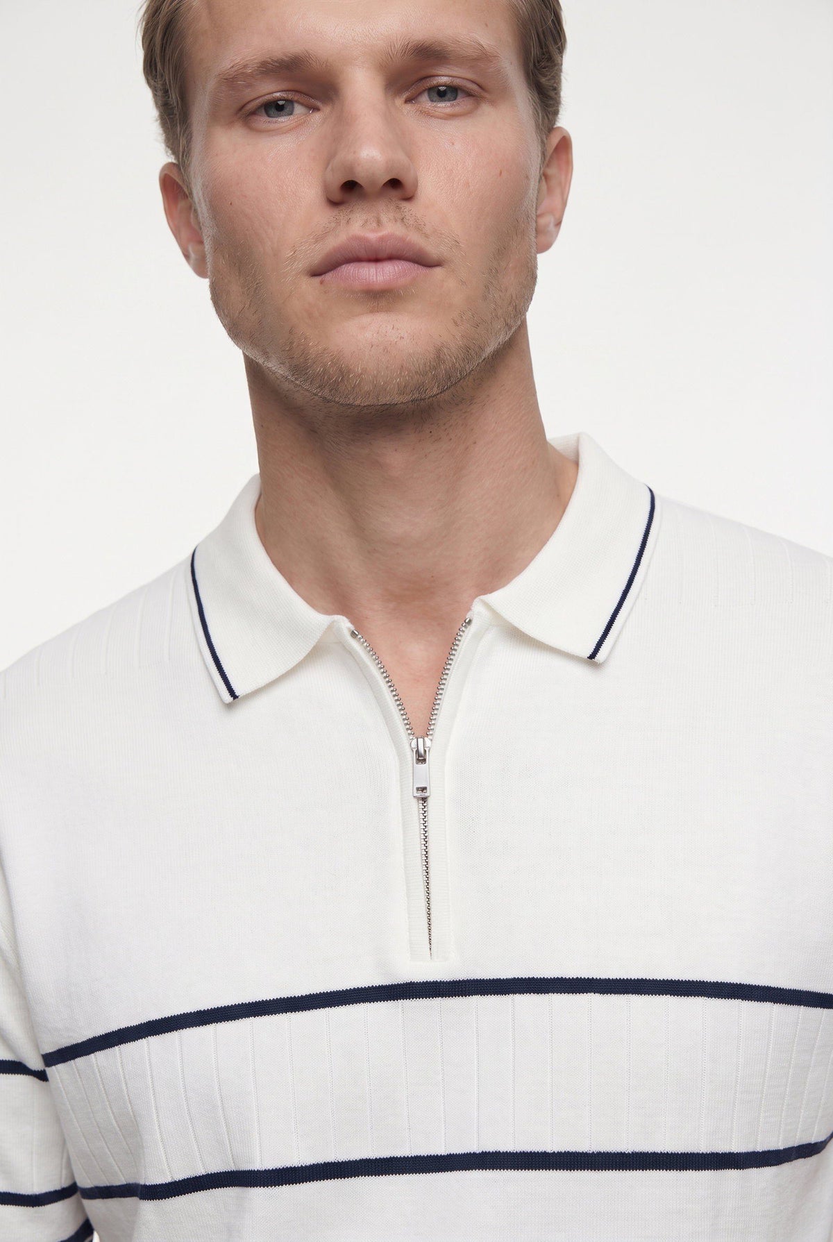 Ds Damat Regular Fit Creme Sommer T-Shirt