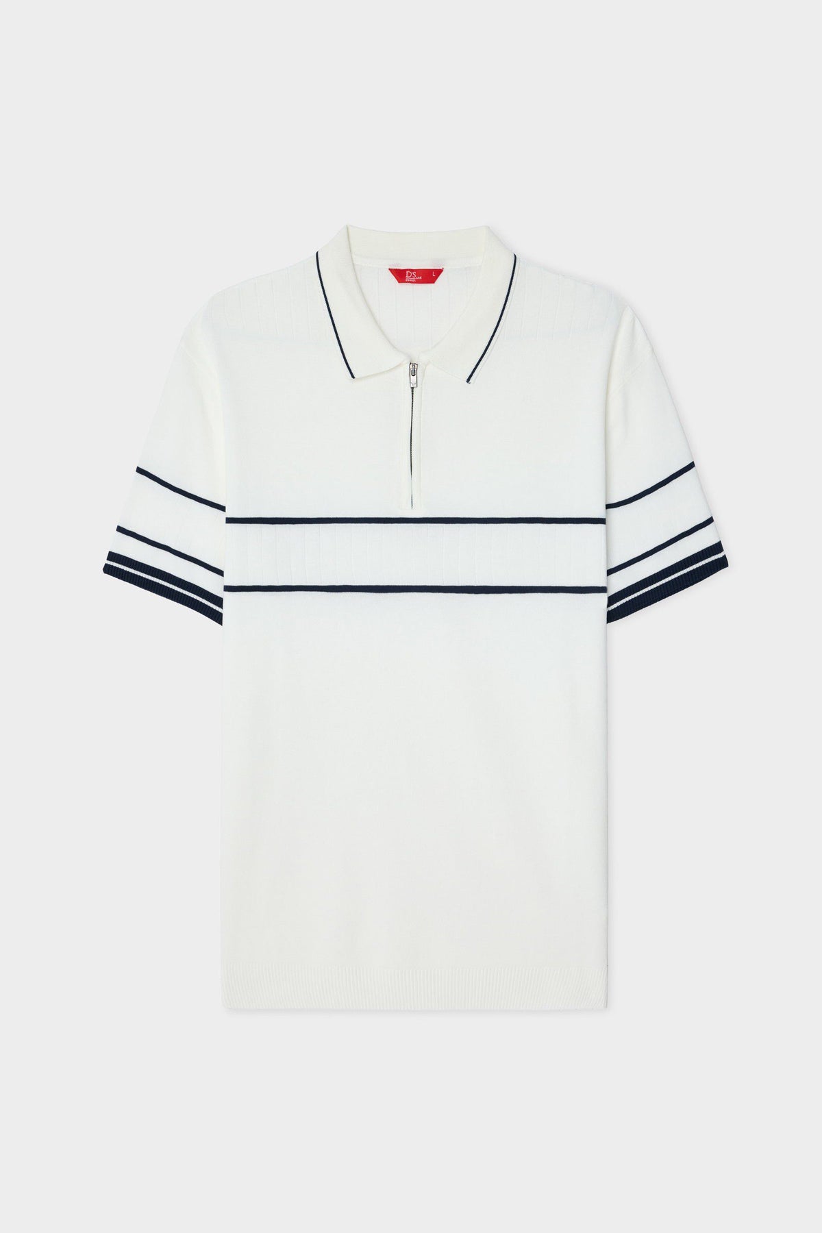 Ds Damat Regular Fit Creme Sommer T-Shirt