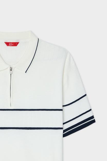 Ds Damat Regular Fit Creme Sommer T-Shirt