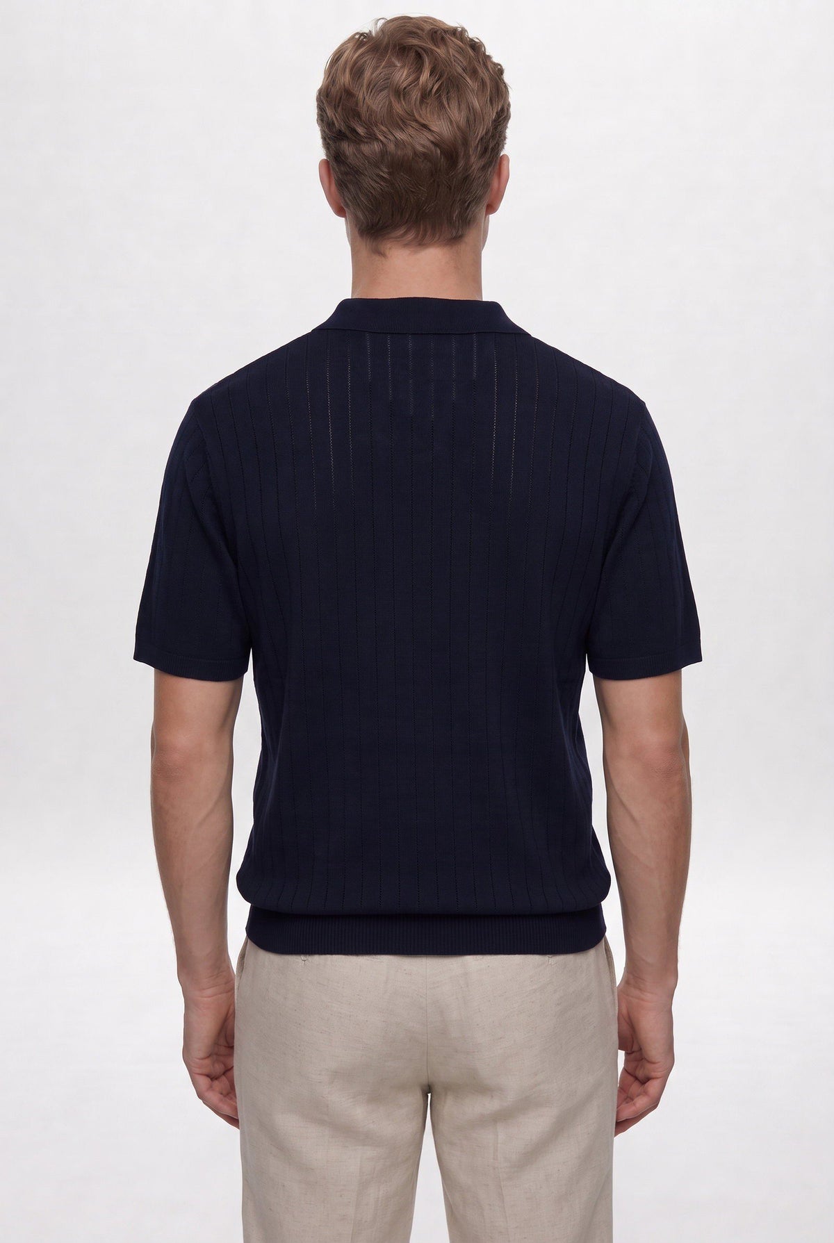 Ds Damat Regular Fit Navy Sommer T-Shirt