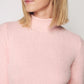 Soft Pink Blouse with Short Sleeves