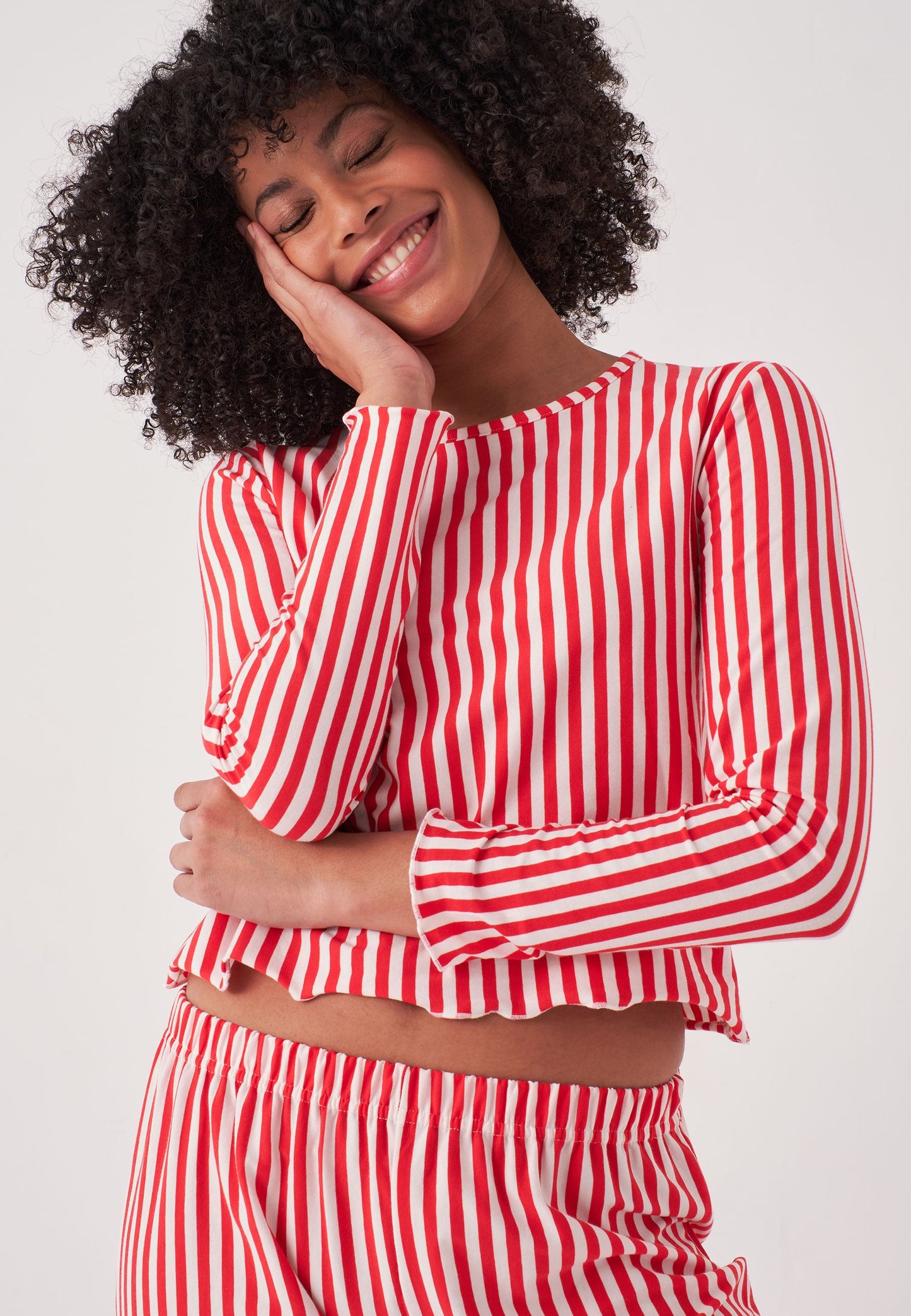 Long Sleeve Striped - Pyjama Set