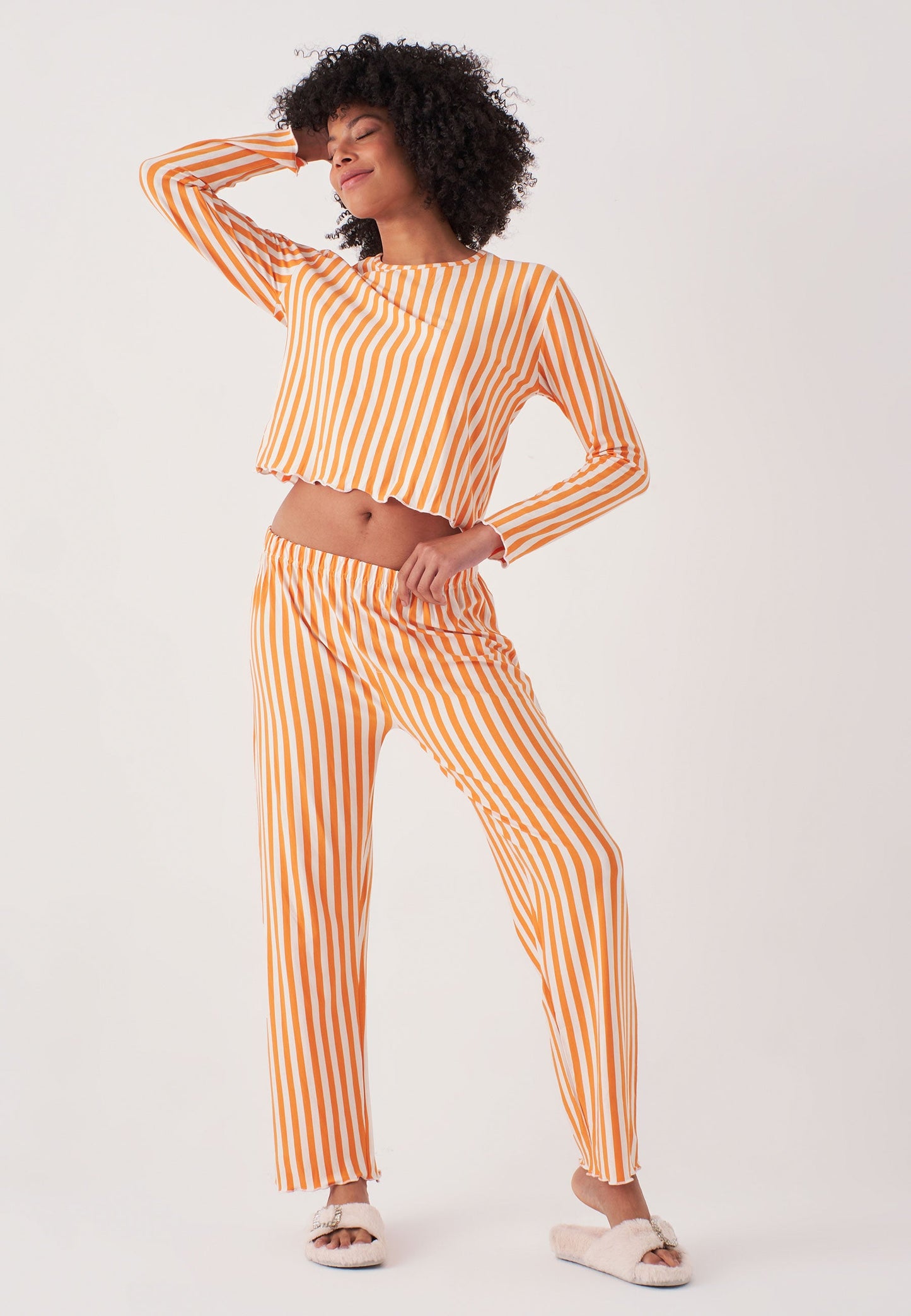 Long Sleeve Striped - Pyjama Set