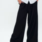 Striped Trousers - Tracksuit bottoms - Black