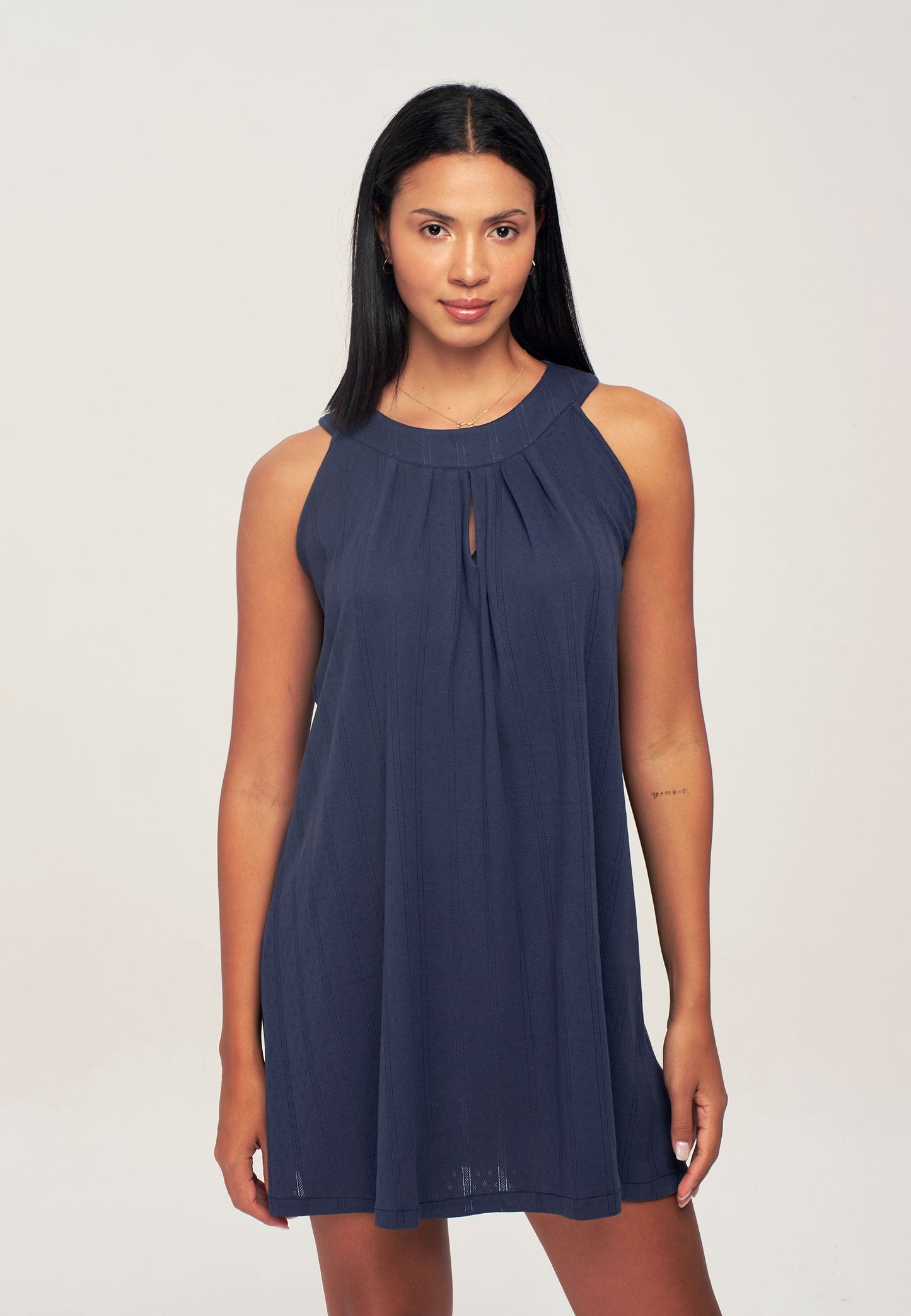 Halter Neck Sleeveless Dress