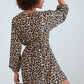 Long Sleeved Kimono - Leopard