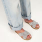 Cross Strap Slide-in Slippers