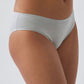 Laser Cut Seamless Bra Panty Set - Grey