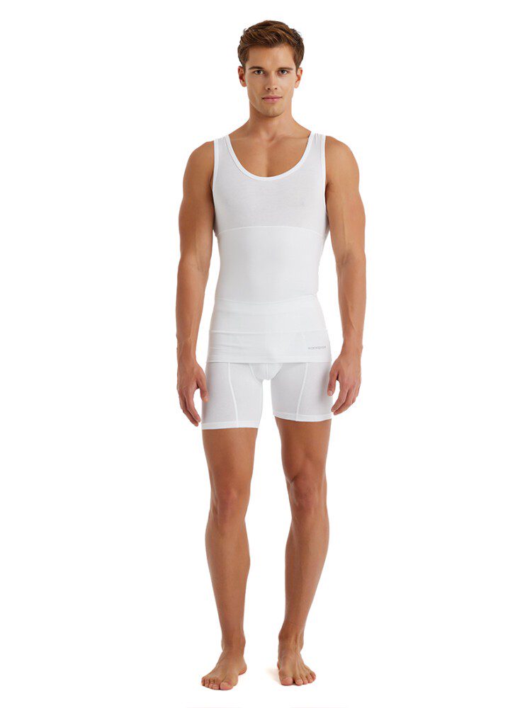 Herren Stütz-Weste 9209 - Weiß