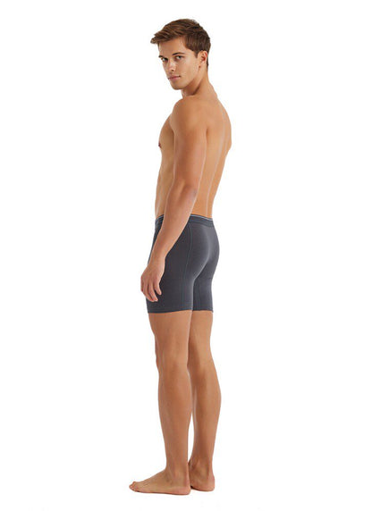 Herren Retro Baumwoll Stretch Boxershorts 9216 - Anthrazit