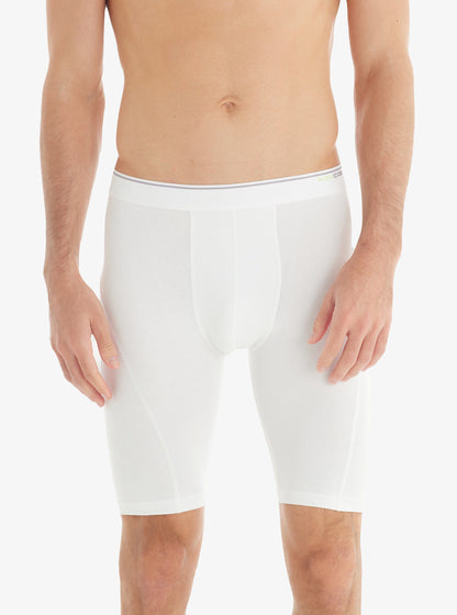 Herren Baumwoll Stretch Boxershorts 9230 - Weiß