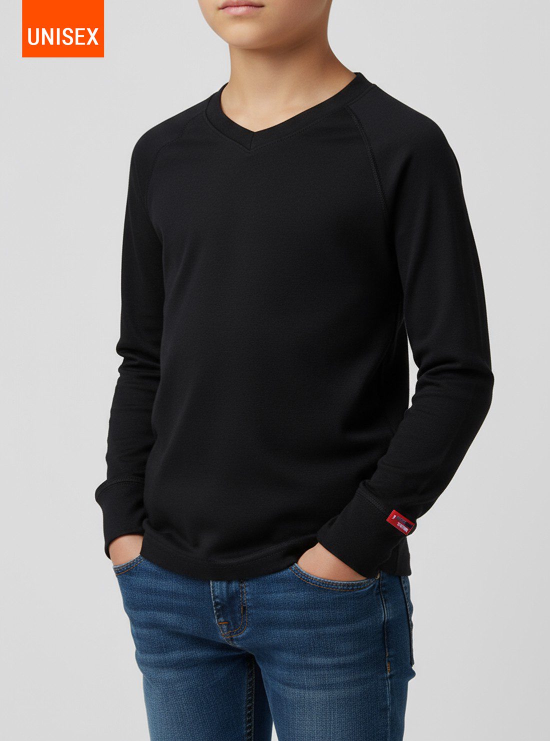 Kinder Thermo T-Shirt Level 2 - Schwarz