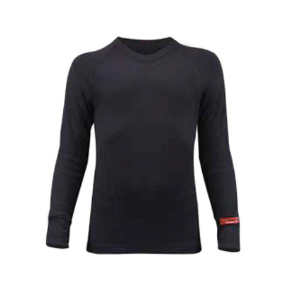 Kinder Thermo T-Shirt Level 2 - Schwarz
