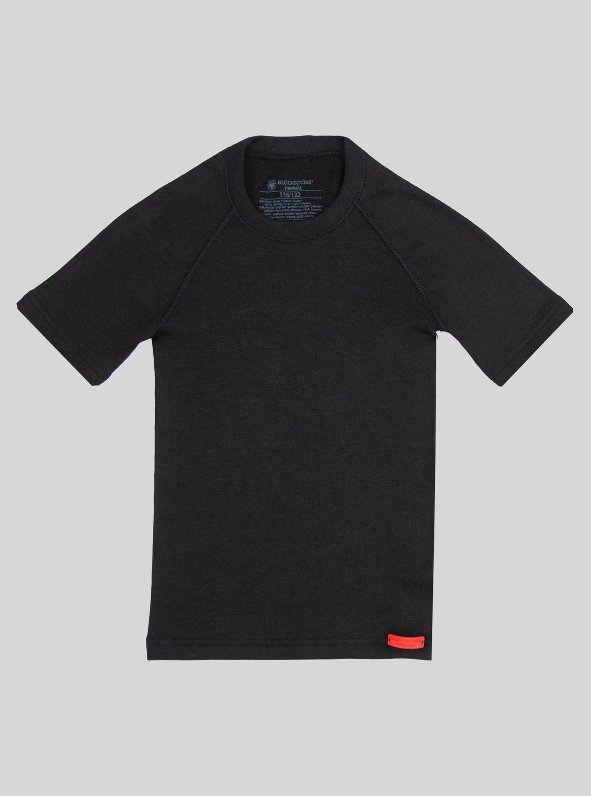 Kinder Thermo T-Shirt Level 2 - Schwarz