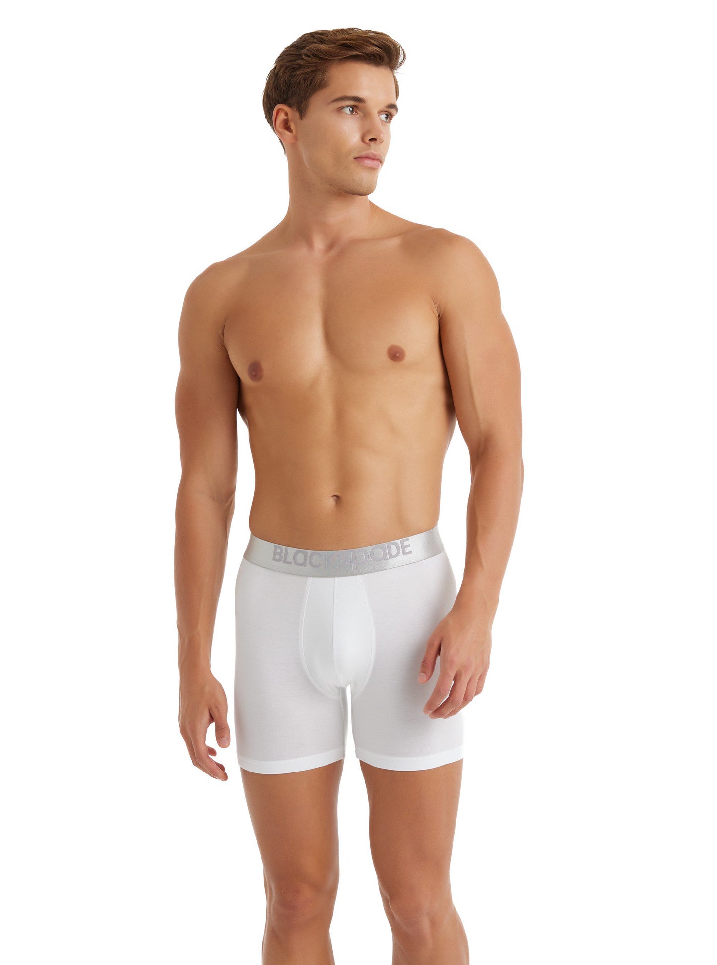 Herren Modal Elastan Boxershorts 9302 - Weiß