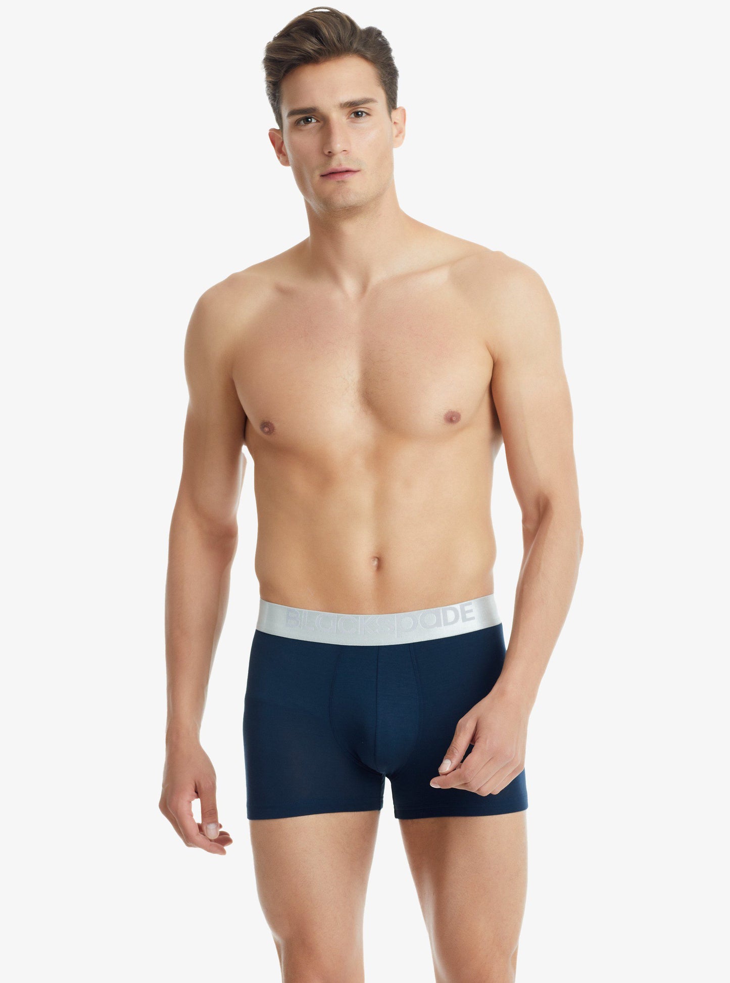 Herren Modal Elastan Boxershorts 9302 - Navy