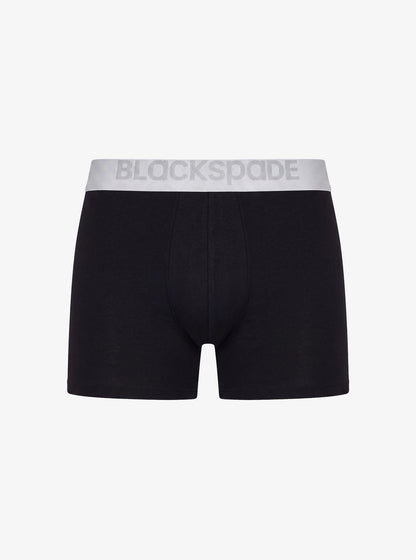 Herren Modal Elastan Boxershorts 9302 - Schwarz