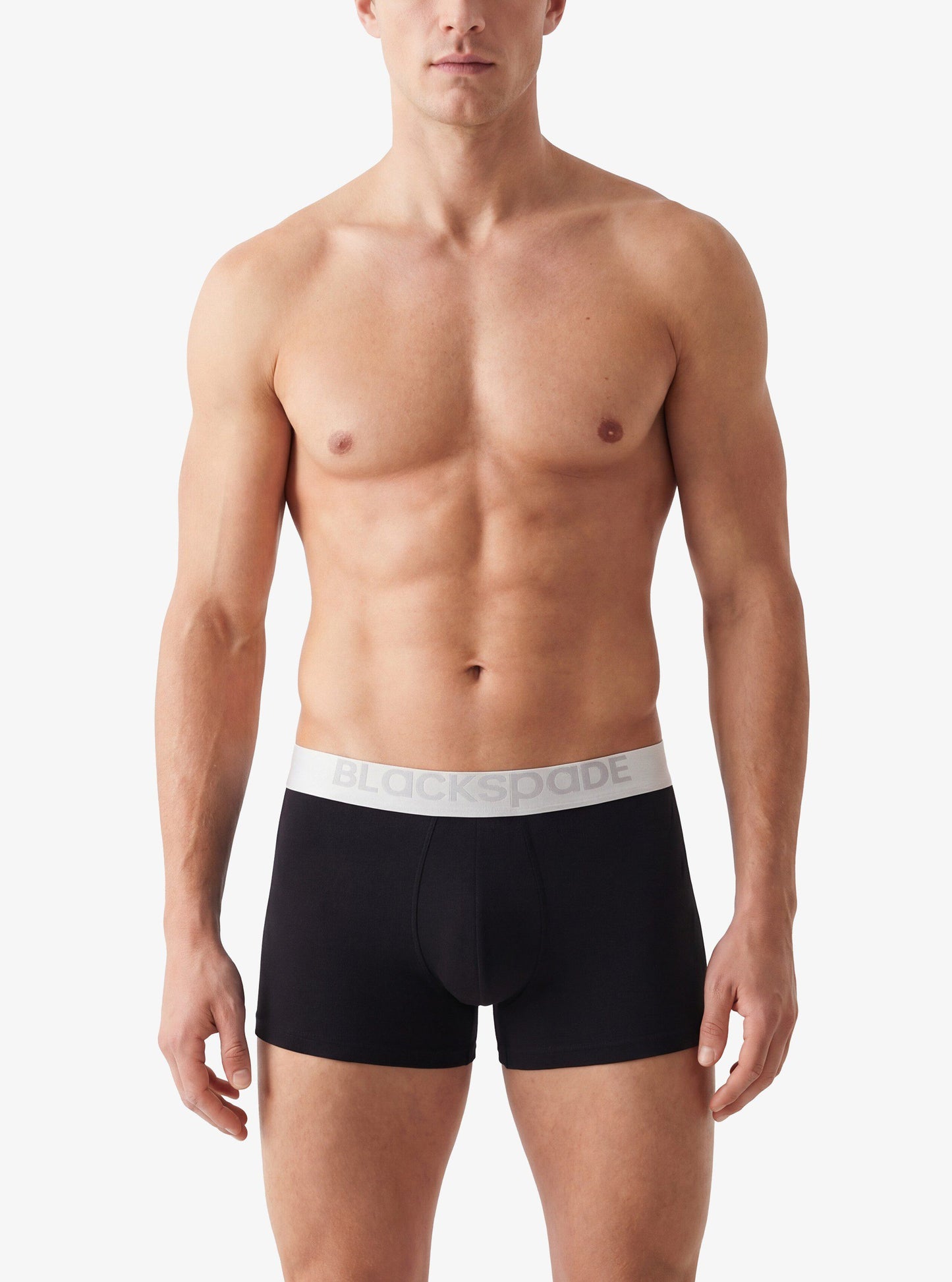 Herren Modal Elastan Boxershorts 9302 - Schwarz