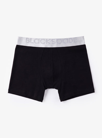 Herren Modal Elastan Boxershorts 9302 - Schwarz