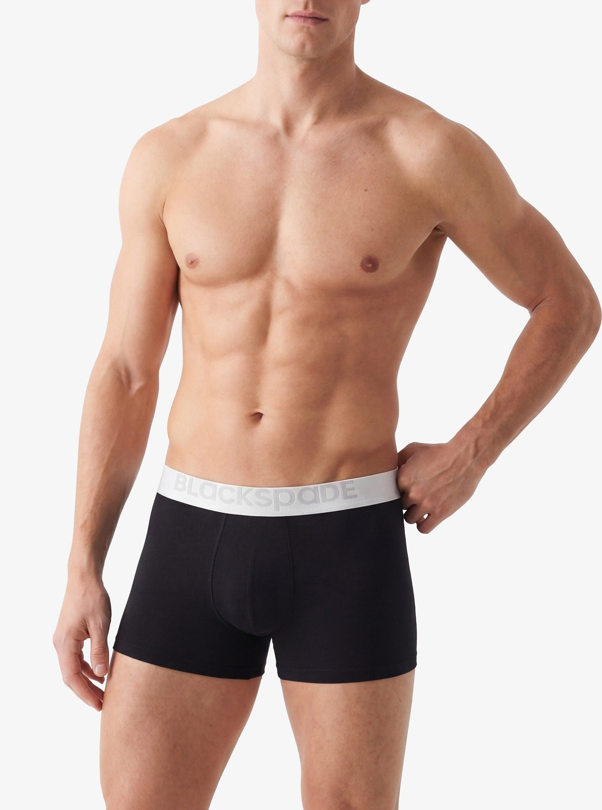 Herren Modal Elastan Boxershorts 9302 - Schwarz