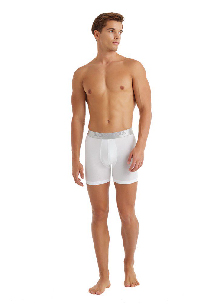 Herren Modal Elastan Boxershorts 9303 - Weiß