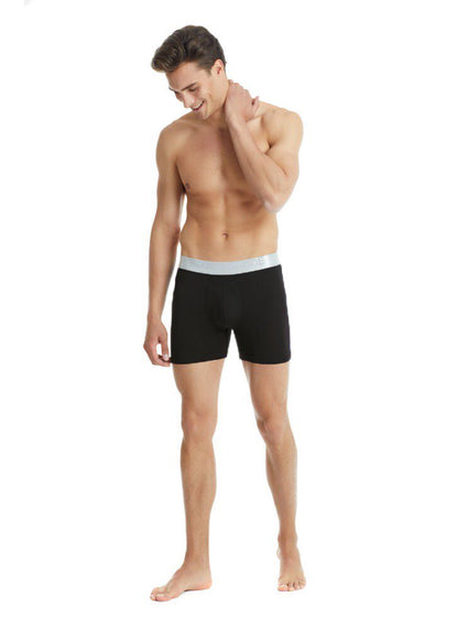 Herren Modal Elastan Boxershorts 9303 - Schwarz