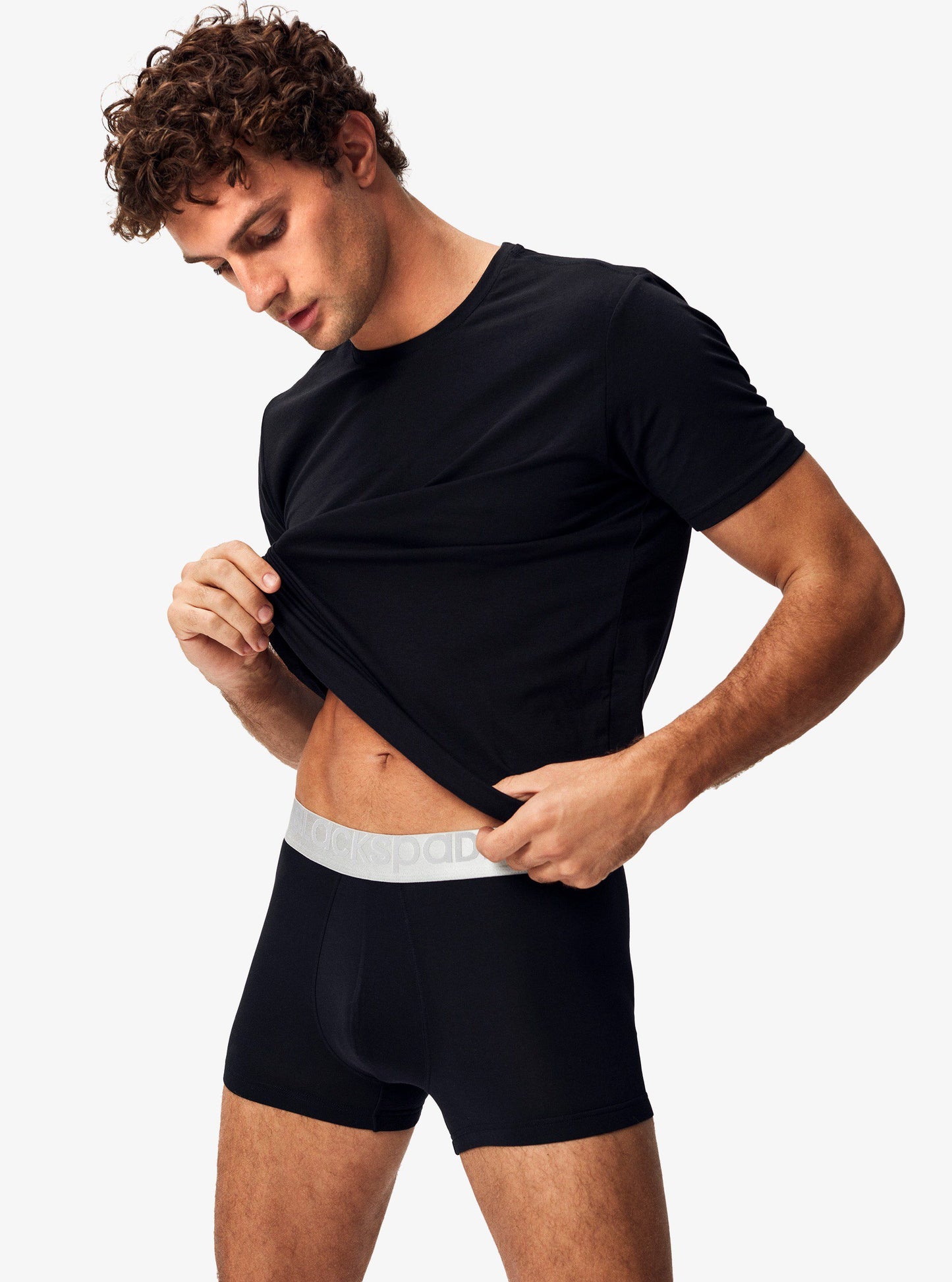 Herren Modal Elastan Boxershorts 9303 - Schwarz