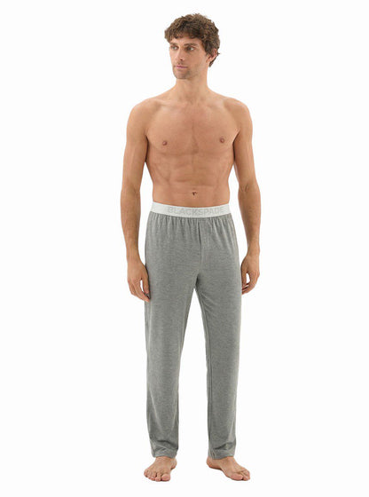 Herren Modal Schlafhose Silber 9304 - Grau