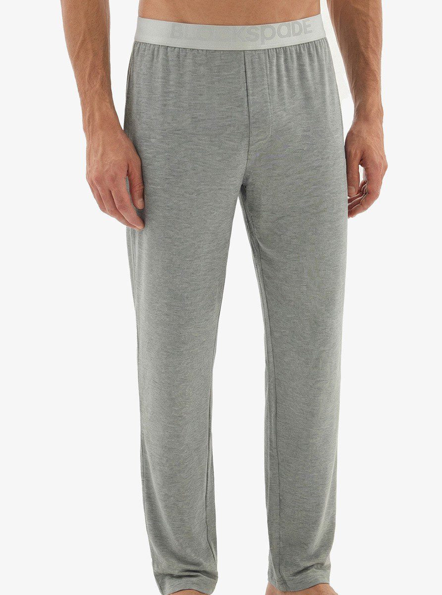 Herren Modal Schlafhose Silber 9304 - Grau
