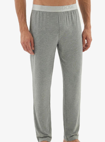 Herren Modal Schlafhose Silber 9304 - Grau
