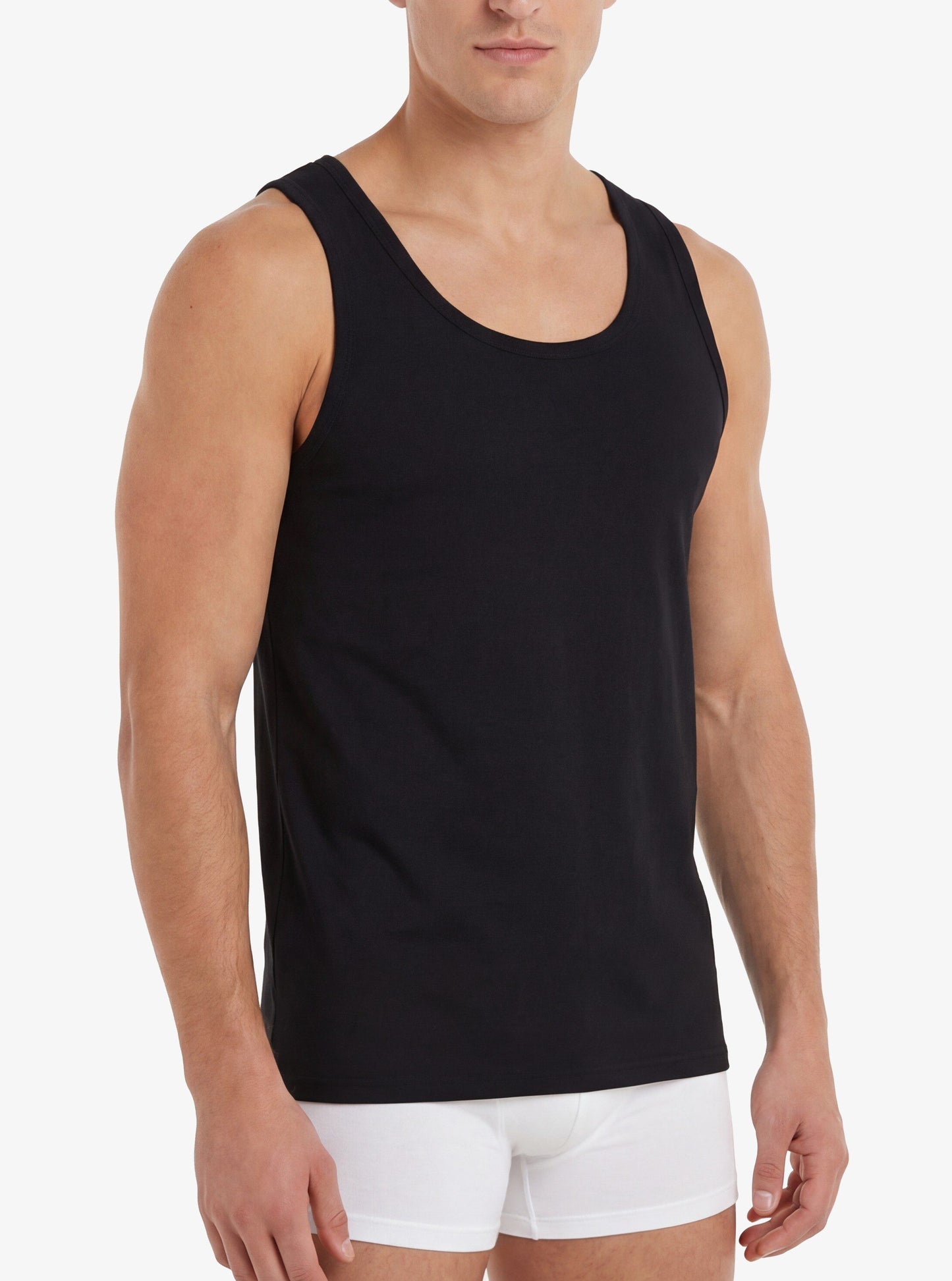 Herren Weste Silber 9305 - Schwarz