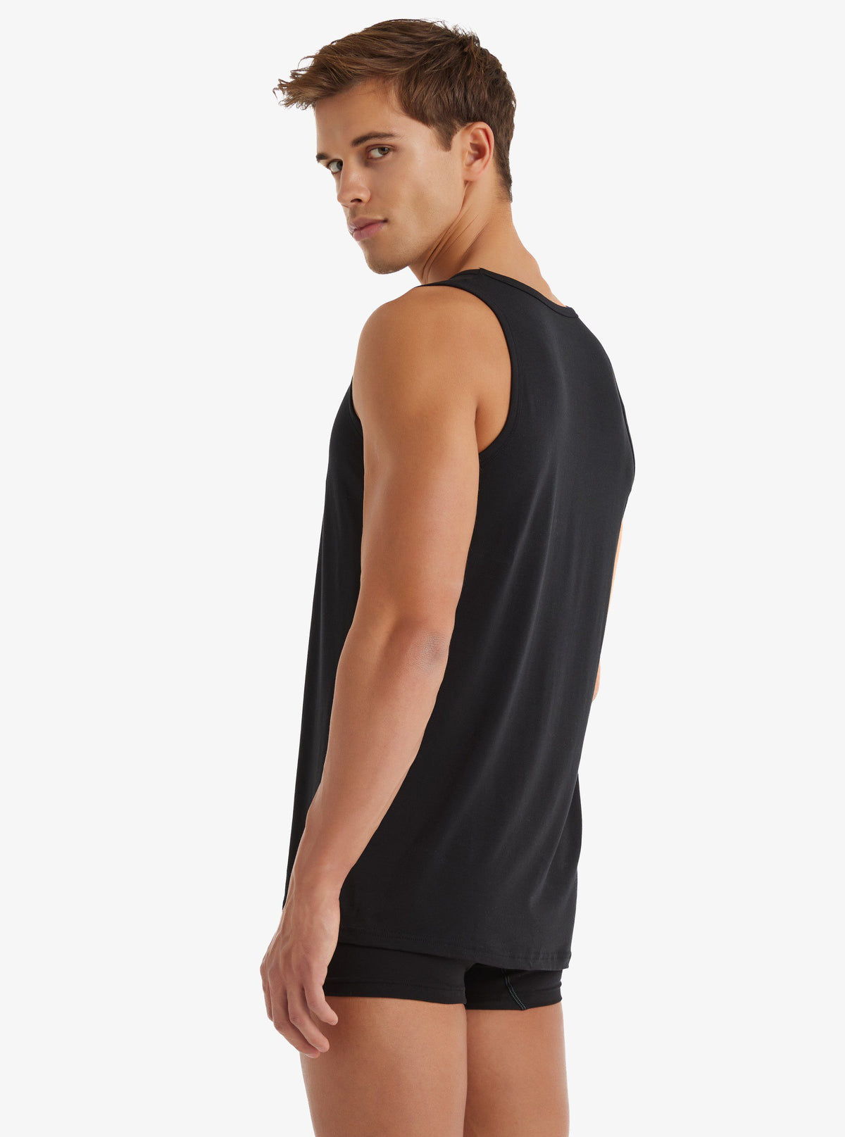 Herren Weste Silber 9305 - Schwarz