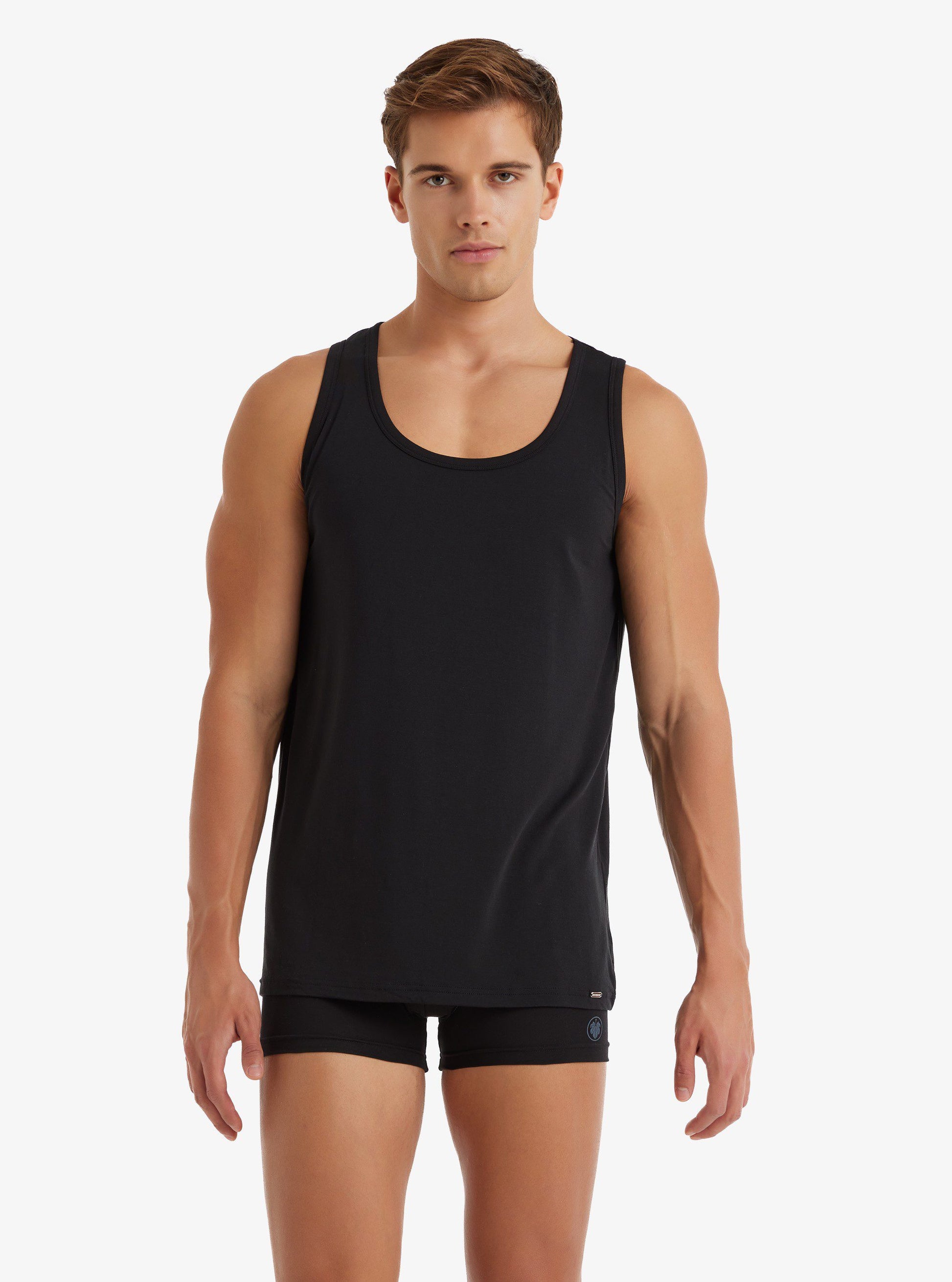 Herren Weste Silber 9305 - Schwarz
