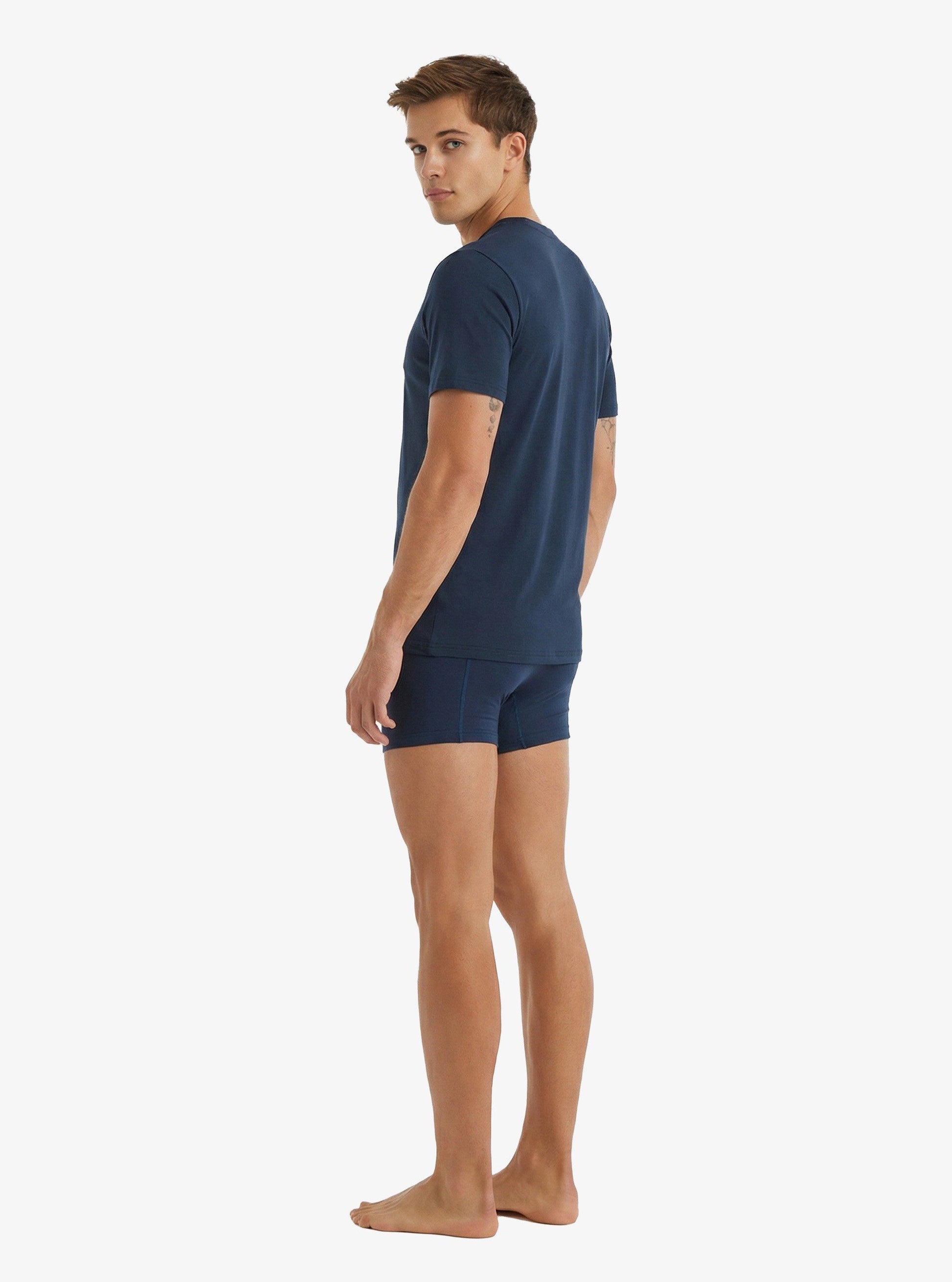 Herren Weste Silber 9306 - Marineblau