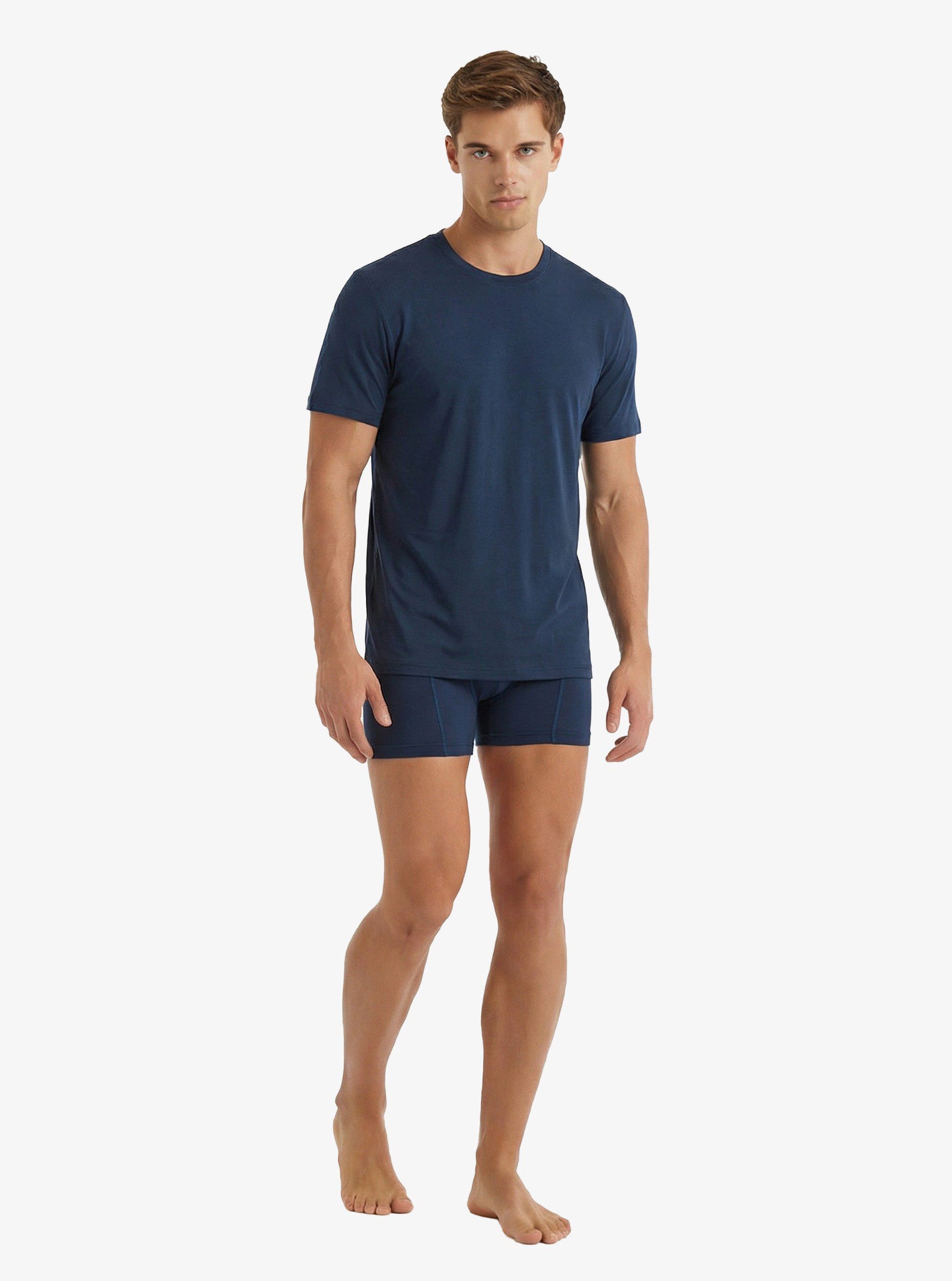 Herren Weste Silber 9306 - Marineblau