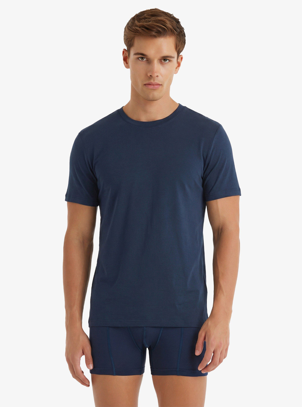 Herren Weste Silber 9306 - Marineblau