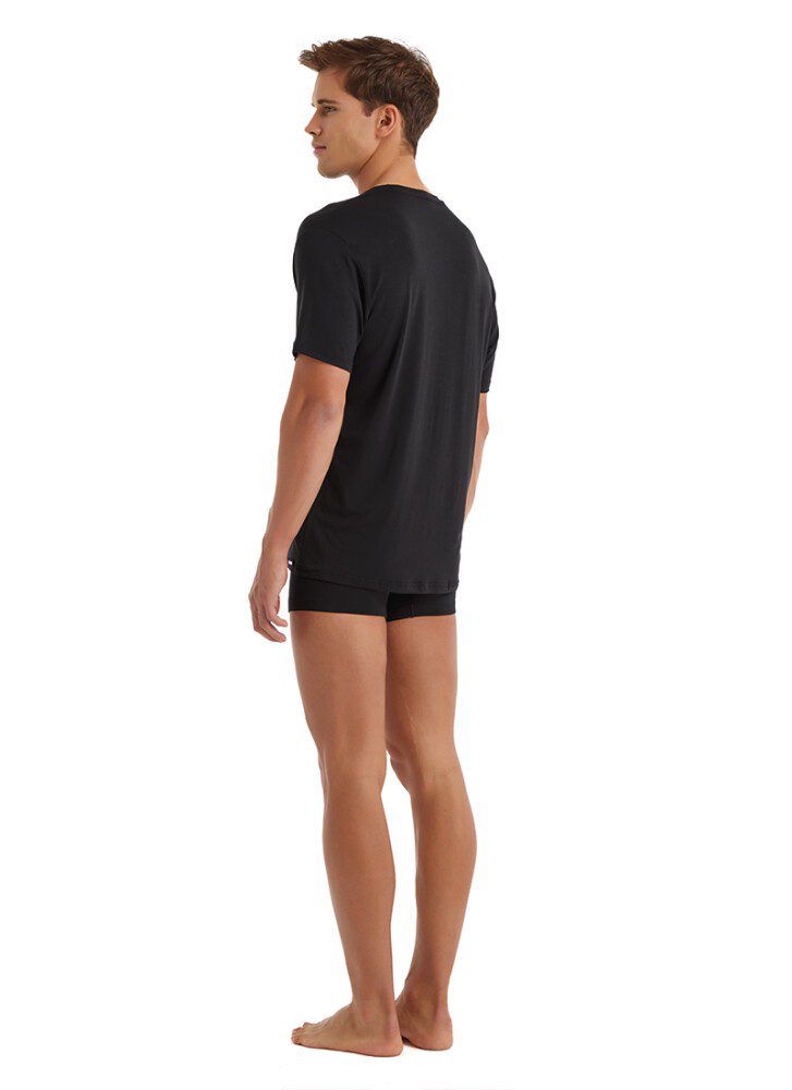 Herren Weste Silber 9306 - Schwarz