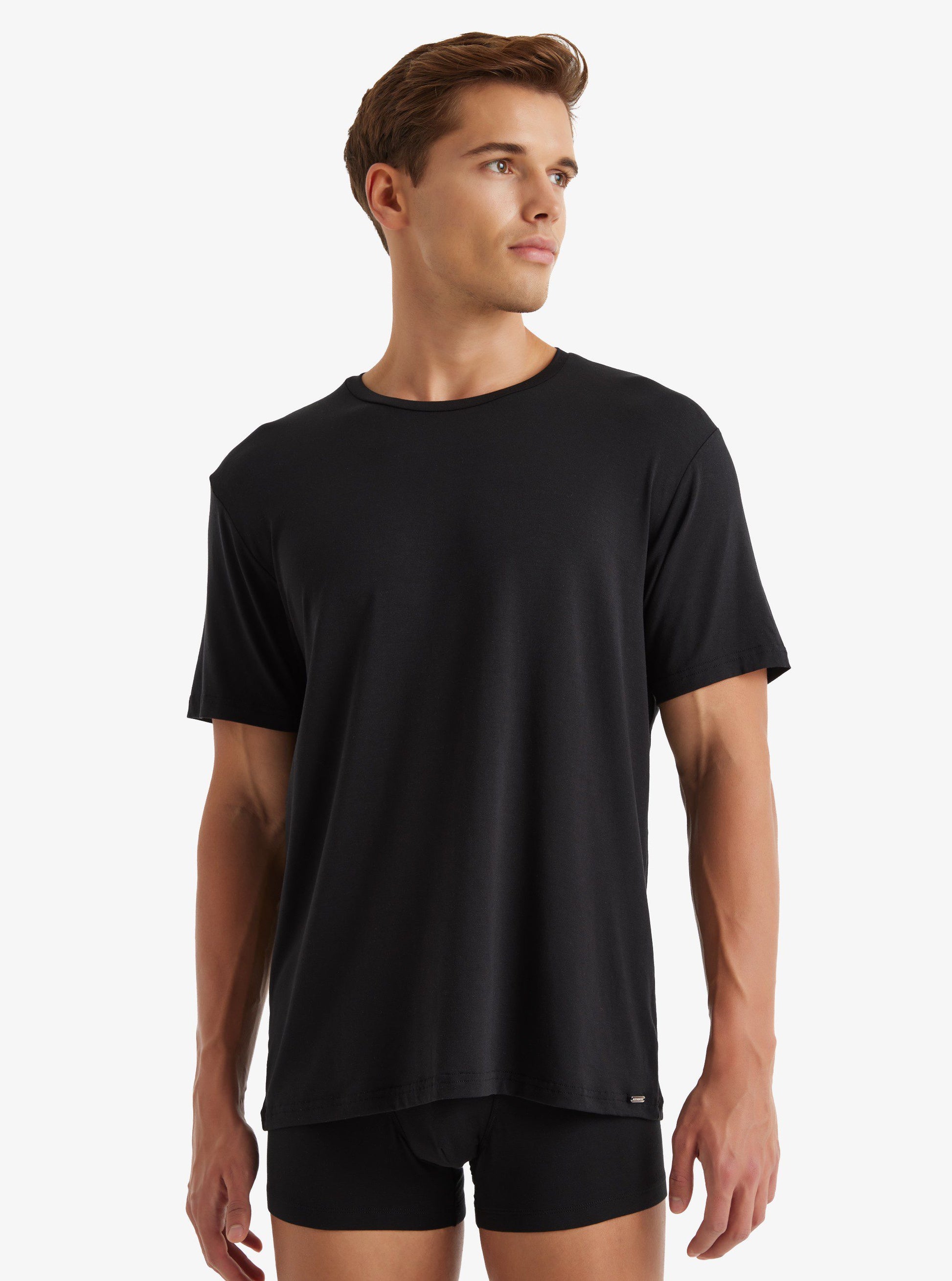 Herren Weste Silber 9306 - Schwarz