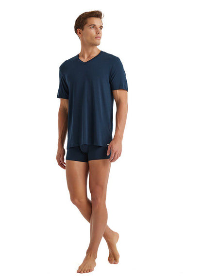 Herren Weste Silber 9308 - Marineblau