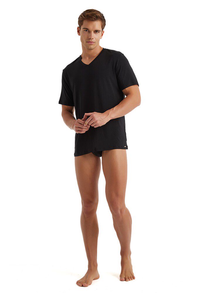 Herren Weste Silber 9308 - Schwarz