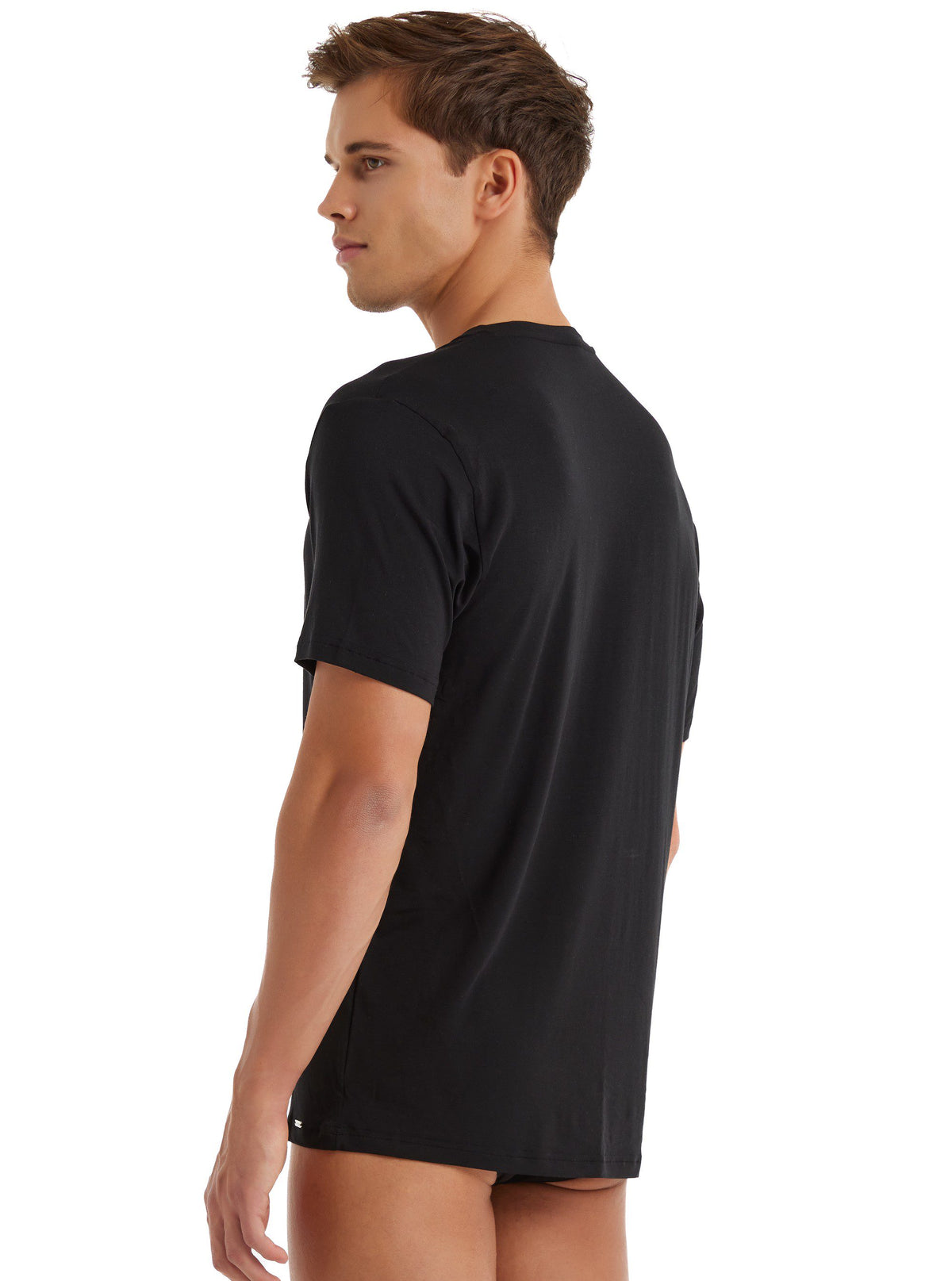 Herren Weste Silber 9308 - Schwarz