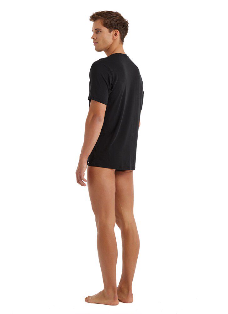 Herren Weste Silber 9308 - Schwarz
