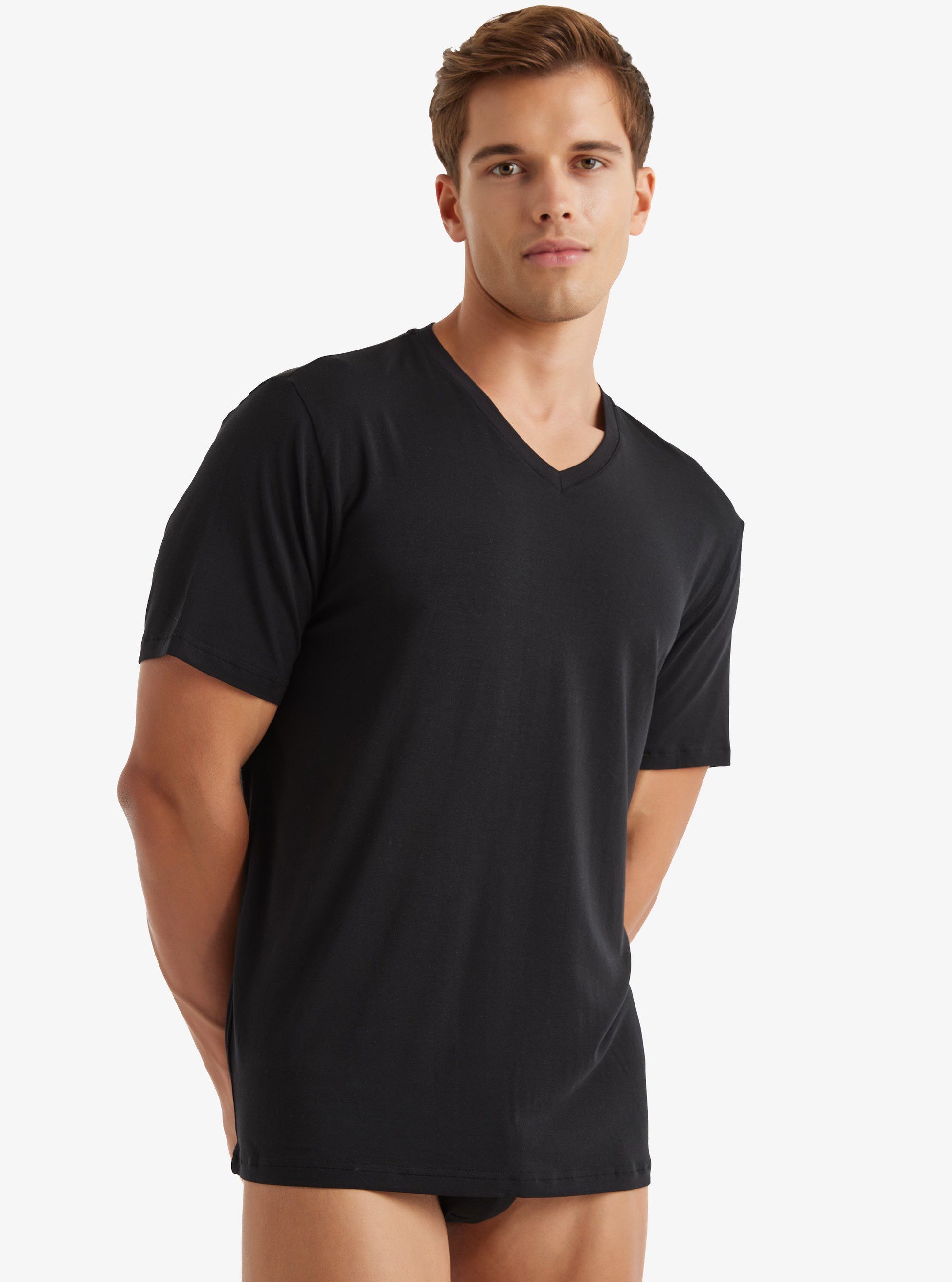 Herren Weste Silber 9308 - Schwarz